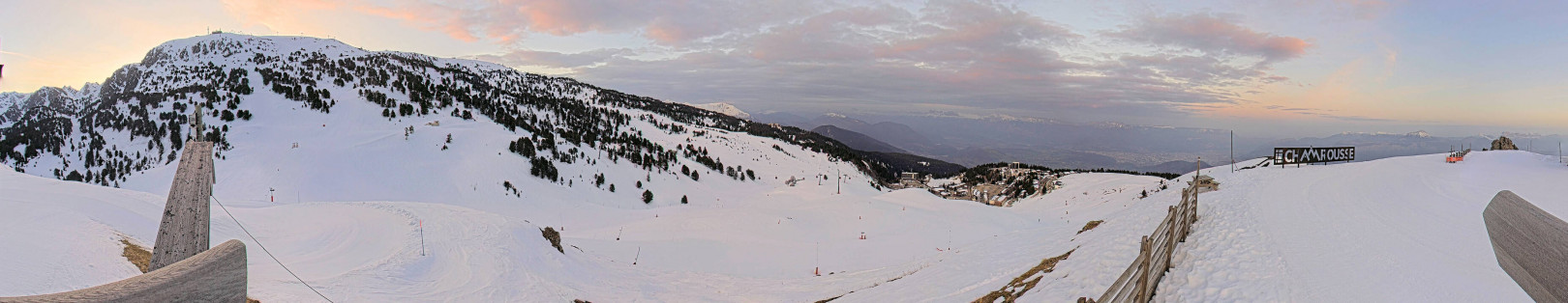 Webcam Chamrousse 1870 - Sommet Casserousse