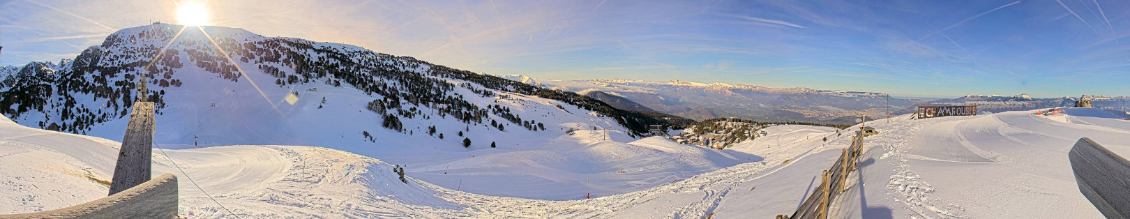 Webcam Chamrousse 1870 - Sommet Casserousse