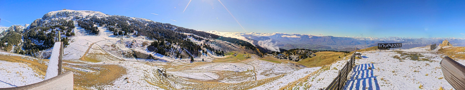 Webcam Chamrousse 1870 - Sommet Casserousse