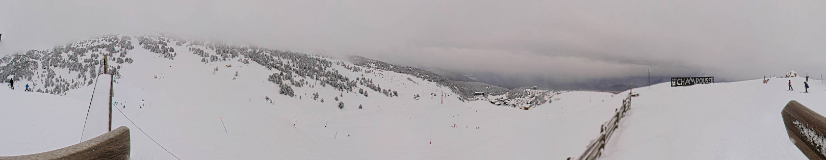 Webcam Chamrousse 1870 - Sommet Casserousse