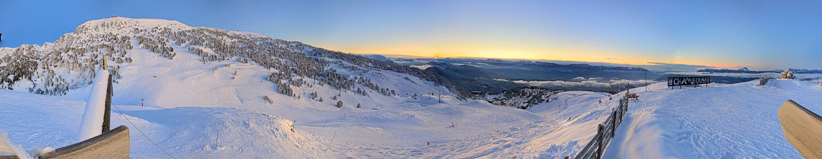 Webcam Chamrousse 1870 - Sommet Casserousse